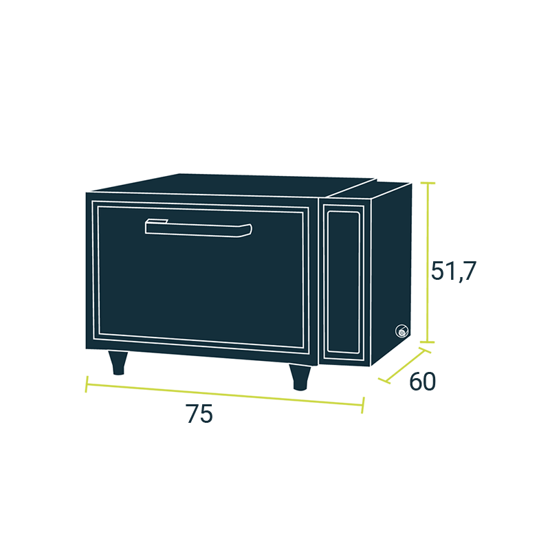 Esquema da panela de pressão FRC54NC
