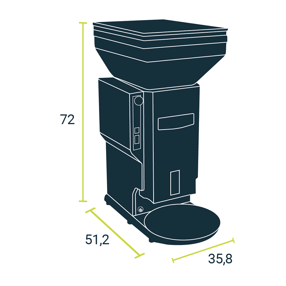 Schema van Onigiri ASM575CE Autec machine