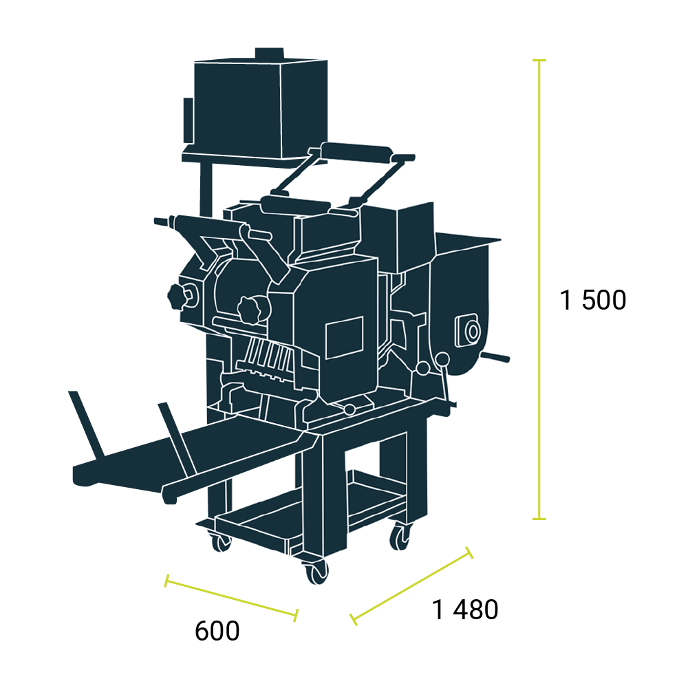 Diagrama da máquina de ramen Taisei Tipo 2